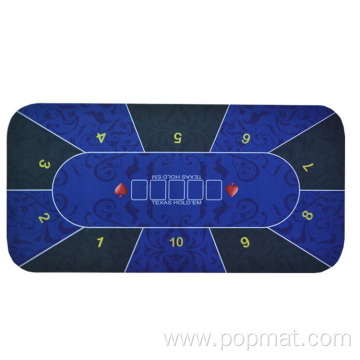 Large Poker Gambling Table Mat Printing game mat